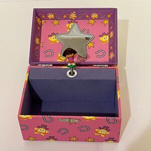 Dora The Explorer Spinning Dora Jewelry Music Box WORKS